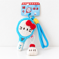Blue-Badminton Doll