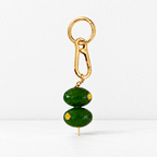 CouldNook Fruit Bag Charm - Strawberry Pair or Stacked Olive Designs