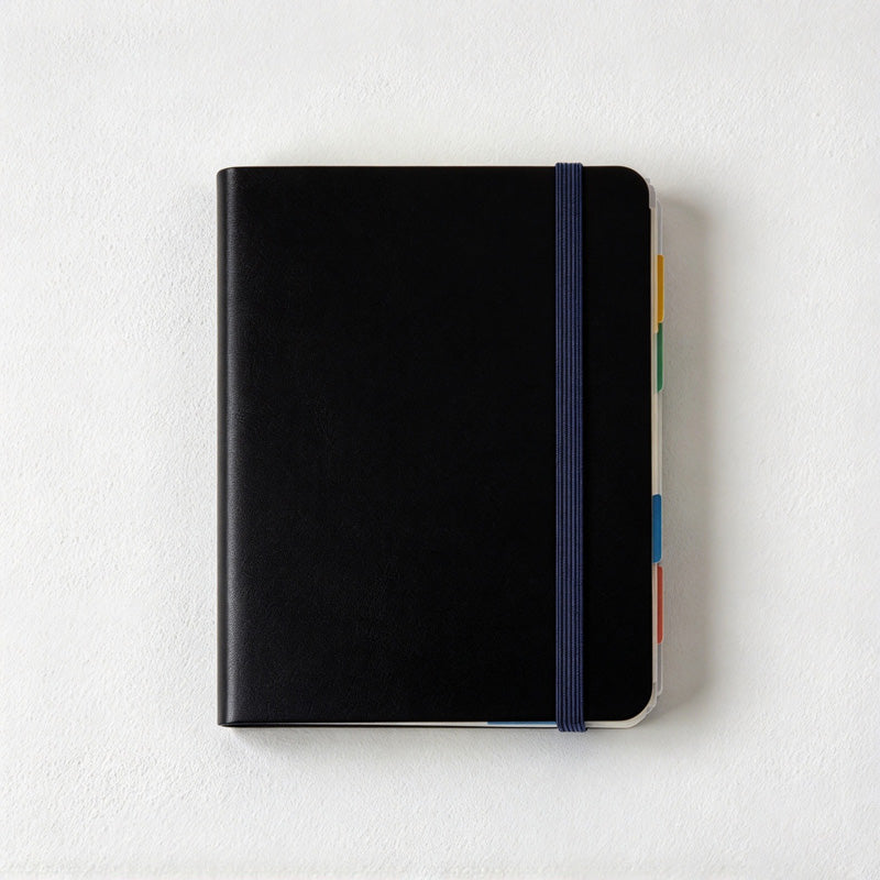 CouldNook Pocket Ring Notebook - Three-Ring Binding and Elastic Wrap Closure