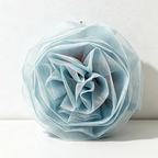 CloudNook Rose Mesh Bath Sponge‑Large Flower Shower Loofah