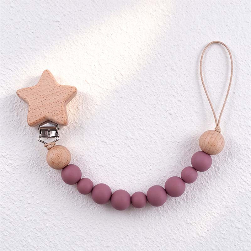 CouldNook Beaded Teether - Animal Shapes and Matching Clip Choices