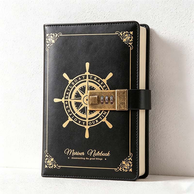 CouldNook B6 Rose Locking Journal - Gift Box Set