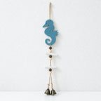 CouldNook Sea Animal Wind Chime - Hanging Shapes and Bell Strands
