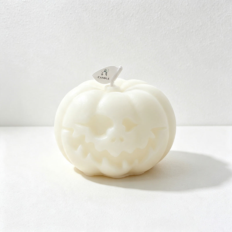CouldNook Halloween Pumpkin‑Shaped Scented Soy Wax Candle‑Handmade Decorative Aroma Gift