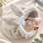 CouldNook Rabbit Drawstring Pouch - Long Ears and Pompom Tail