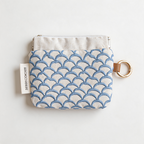 CouldNook Embroidered Wristlet Pouch Organizer Bag - Warm Routine Accent