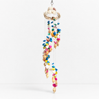 CouldNook Shell Wind Chime Ornament - Layered Coastal Strands