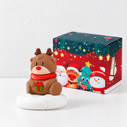 CouldNook Christmas Phone Stand - Festive Figures and Extendable White Base
