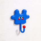CouldNook Puzzle Adhesive Hook Set - Character Faces and Rounded Tips