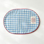 CouldNook Checked Table Placemat - Dining Table Accent