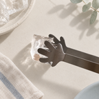 CouldNook Hand-Shaped Mini Tongs - Stainless Steel Snack Grip