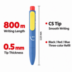 CouldNook Short Gel Pen - Color Blocks and Tomato Farm Motifs
