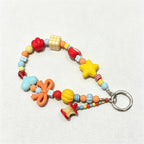CloudNook Fruit Beaded Phone Charm‑Dopamine Handmade Wrist Strap