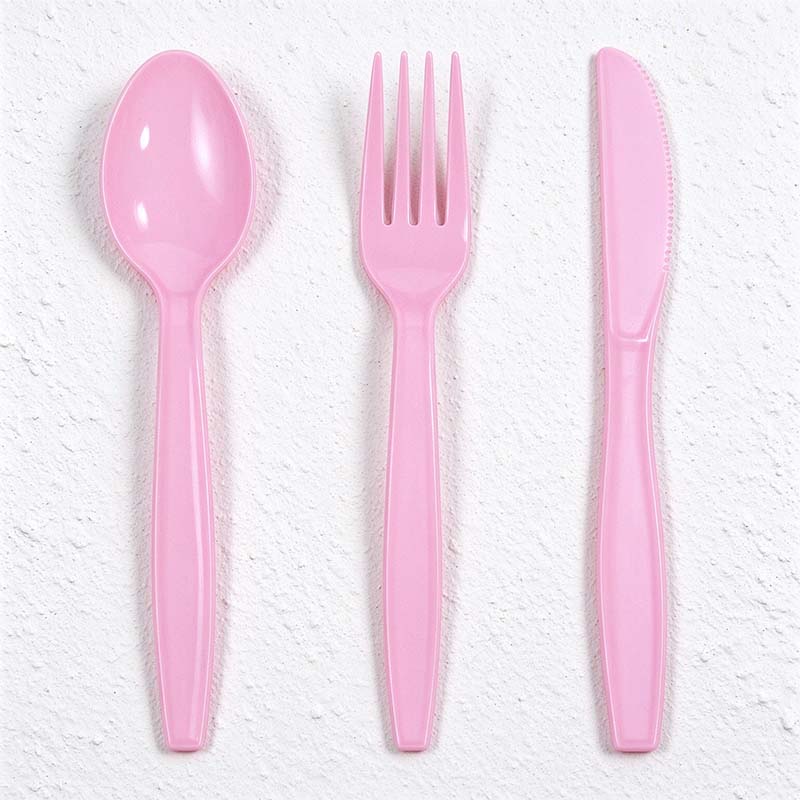 CouldNook Pink Gingham Party Tableware - Scalloped Plates And Matching Accessories
