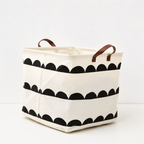 CouldNook Foldable Storage Bin - Graphic Handle Pattern Options
