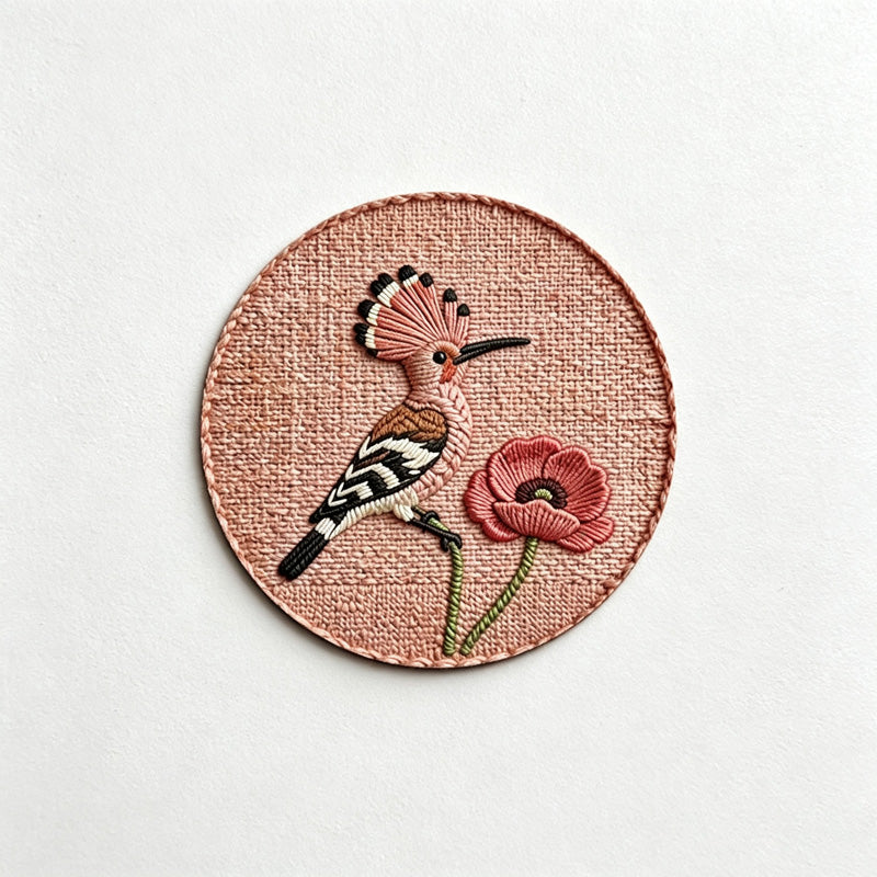 CouldNook Round Printed Placemat - Bird and Floral Designs