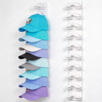 CouldNook Wall Hat Organizer - Tiered Supports and Narrow Backplate