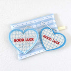 CouldNook Heart Dishwashing Sponge - Printed Messages And Included Hanging Cord