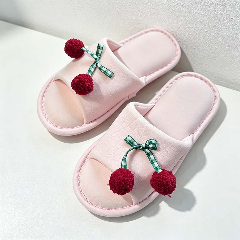 CouldNook Bow Slide Slippers - Five Soft and Rich Colors
