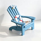 CouldNook Miniature Beach Chair Model - Coastal Sailboat Desktop Decor