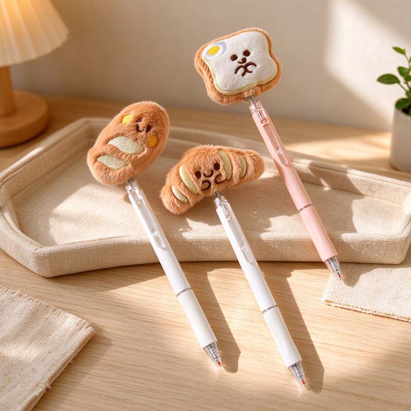 CouldNook Plush Topper Gel Pen - Wobbling Shapes