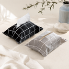 CouldNook Fabric Tissue Box Cover - Simple Grid Patterns