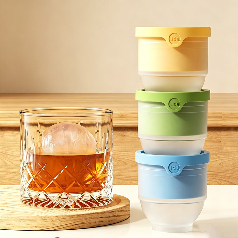 CouldNook Silicone Ice Ball Mold - Large Round Ice Design