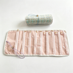 CouldNook Roll Up Jewelry Organizer Bag - Gentle Storage Detail