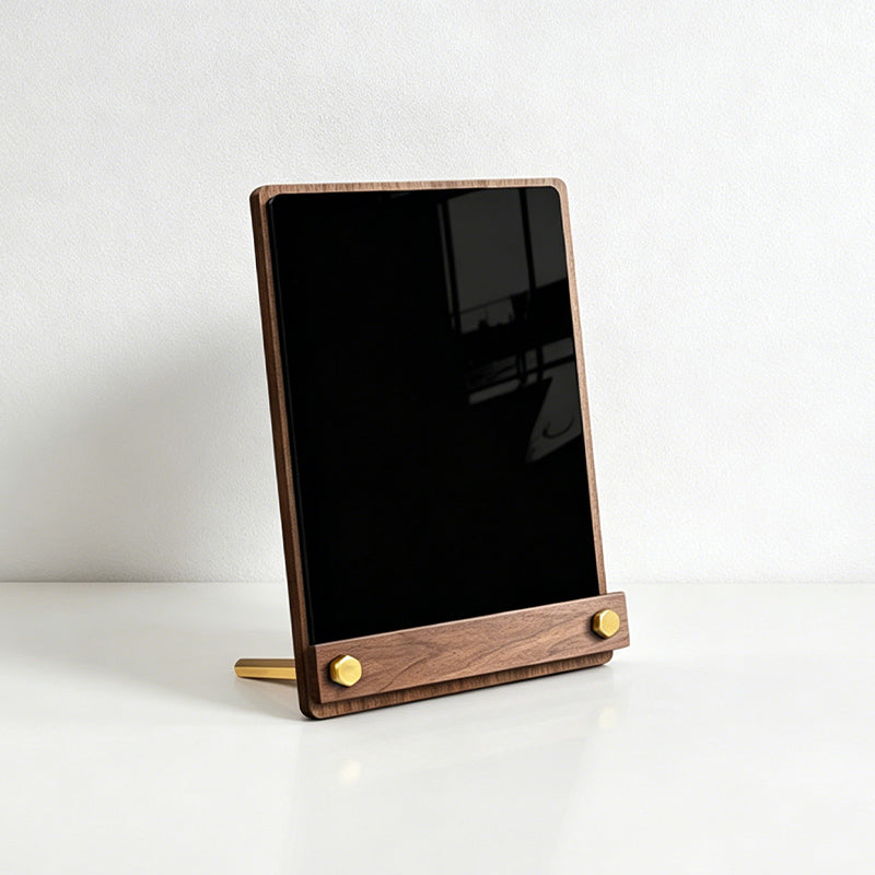 CouldNook Freestanding Wooden Frame Mini Chalkboard - Rewritable Tabletop