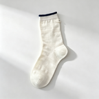 CouldNook Bow Embroidered Crew Socks - Gentle Outfit Accent