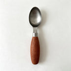 CloudNook Faux Wood Handle Ice Cream Spoon‑Kitchen Wear Accent