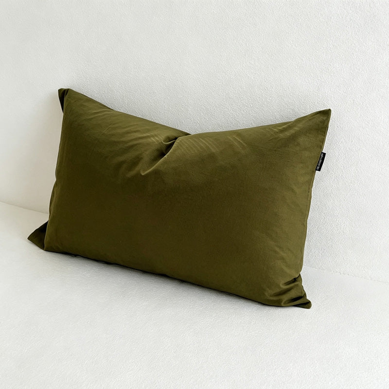 CouldNook Pillowcases-Washed Cotton Standard Pillow Shams