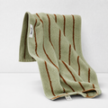 Moss Green Brown Stripe