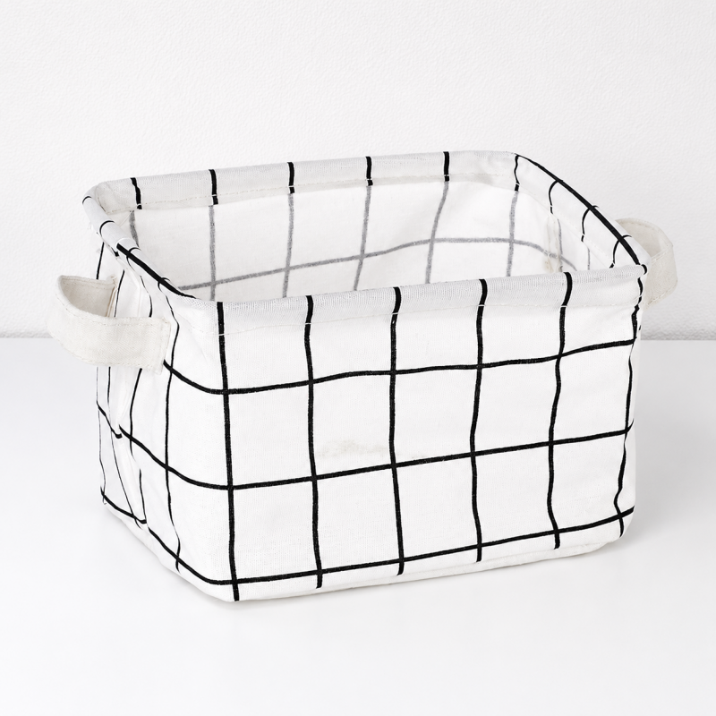CouldNook Fabric Storage Basket - Small Printed Pattern Choices