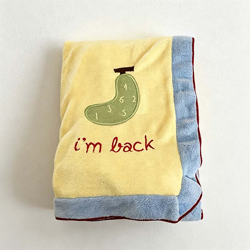 CouldNook Fruit Motif Towel Collection - Contrasting Borders And Embroidery