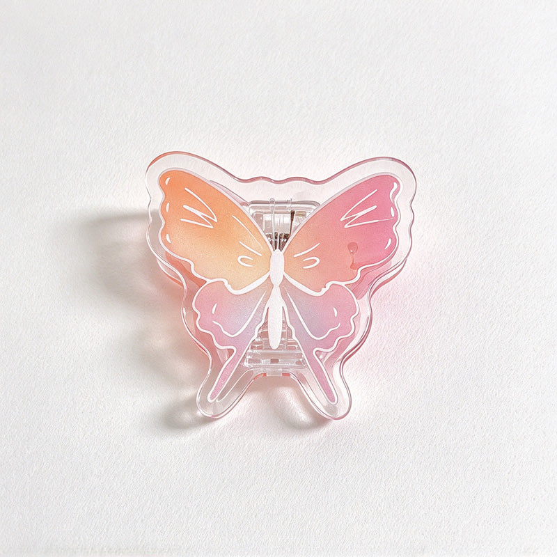 CouldNook Butterfly Memo Clip - Gradient Wings And White Vein Details