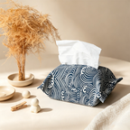 CouldNook Wave Pattern Tissue Box - Calm Sofa Side Accent