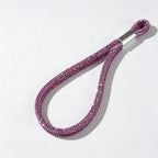 CouldNook Rhinestones Set Phone Strap with Square RhinestonesAccents