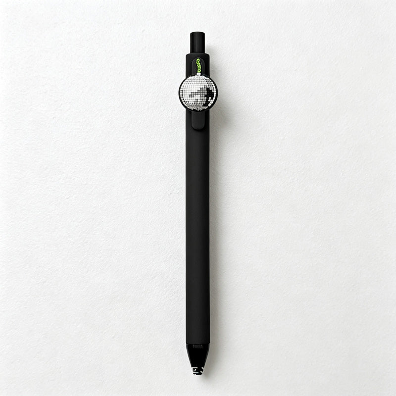 CouldNook Music-Themed Ballpoint Pen - Push-Button Top and Slender Barrel
