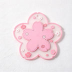 CouldNook Patterned Coaster - Sunflower Petals and Cherry Blossom Shapes