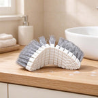 CouldNook Flexible Cleaning Brush - Bendable Back and Oval Shape