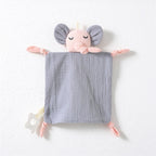Animal Crinkle Comfort Cloth with Knotted Corners