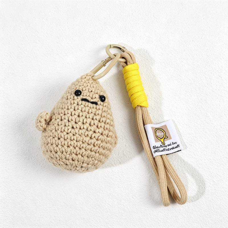 CouldNook Yarn Produce Keychain - Eight Vegetable Character Designs