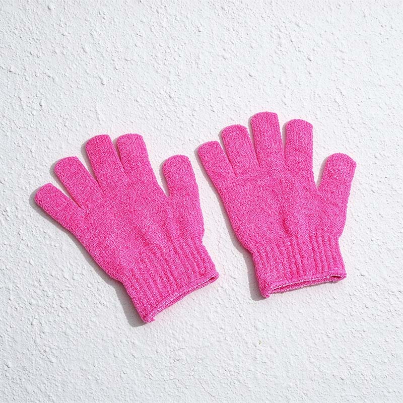 CouldNook Bath Glove - Looped Texture and Ribbed Wrist Cuff