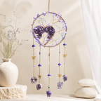 CouldNook Tree of Life Dreamcatcher Ornament - Heart Stone Center