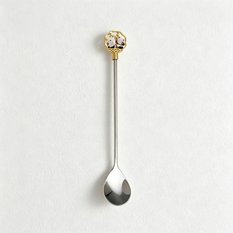 CouldNook Stainless Steel Serving Spoon - Slender Long Handle