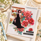 Botanical Stickers - Floral Sprigs Leaves and Rose Designs