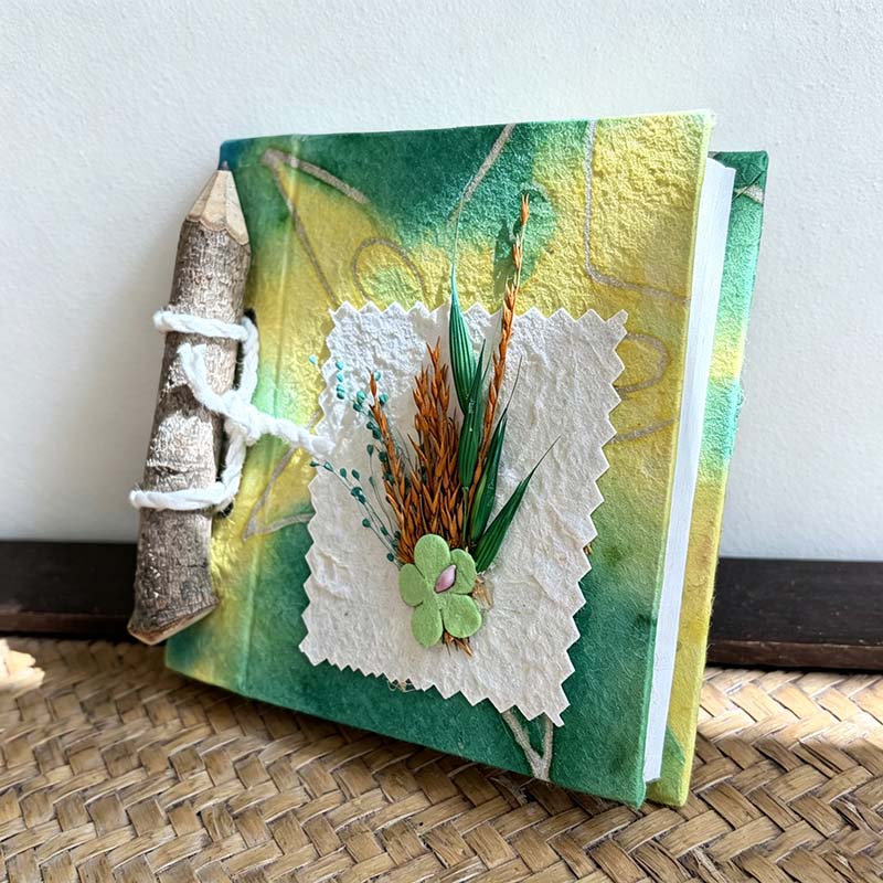 CouldNook Textured Paper Notebook - Dimensional Travel Keepsake Collection