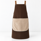 CouldNook Hand-Wipe Kitchen Apron - Convenient Absorbent Side Panels