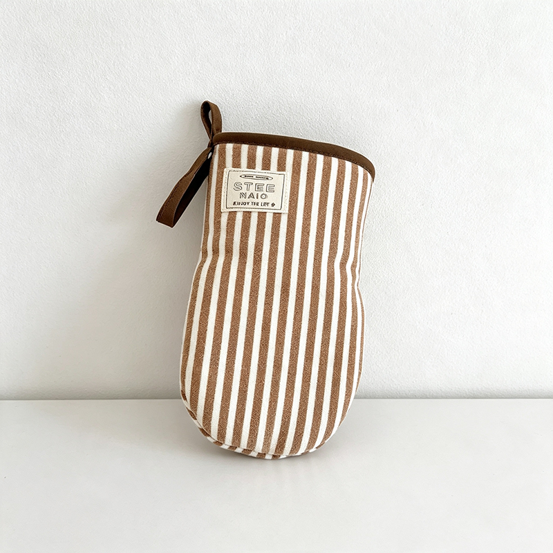 CouldNook Striped Full Hand Oven Mitts - Neat Corner Addition